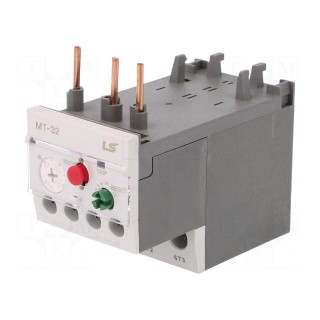 Thermal relay | Series: METASOL | Auxiliary contacts: NO + NC | IP20