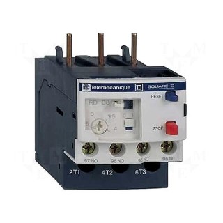 Thermal relay | Series: TeSys D | Leads: screw terminals | 2.5÷4A