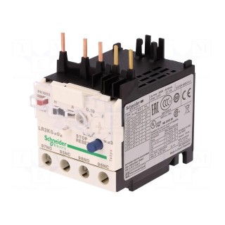 Thermal relay | Series: TeSys K | Auxiliary contacts: NO + NC