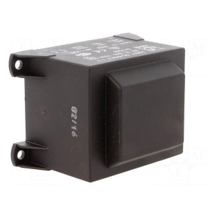 Transformer: encapsulated | 30VA | 230VAC | 12V | 12V | 1250mA | 1250mA