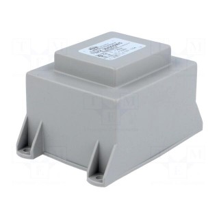 Transformer: encapsulated | 30VA | 230VAC | 12V | 2.5A | PCB | IP00