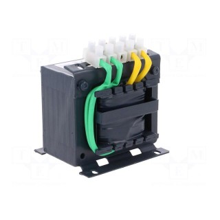 Transformer: mains | 100VA | 230VAC | 24V | Leads: terminal block | IP00