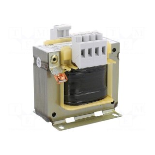 Transformer: mains | 100VA | 400VAC | 24V | Leads: terminal block | IP00