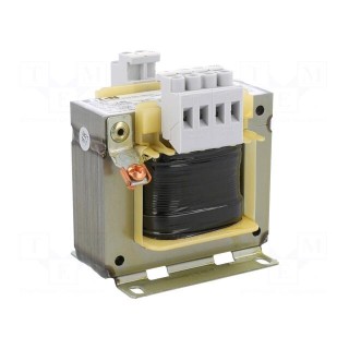 Transformer: mains | 100VA | 400VAC | 24V | Leads: terminal block | IP00