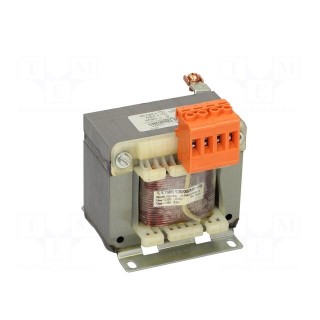 Transformer: mains | 120VA | 230VAC | 24V | Leads: terminal block | IP00