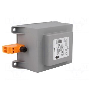 Transformer: mains | 160VA | 230VAC | 24V | Leads: terminal block | IP30