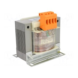 Transformer: mains | 160VA | 500VAC | 230V | Leads: terminal block