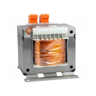 Transformer: mains | 200VA | 230VAC | 24V | Leads: terminal block | IP00