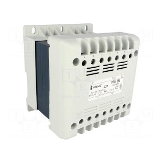 Transformer: mains | 250VA | 230VAC | 24V | Leads: terminal block | IP21