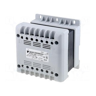 Transformer: mains | 250VA | 400VAC | 230V | Leads: terminal block