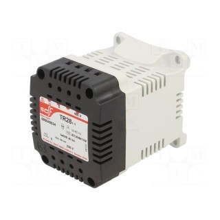 Transformer: mains | 40VA | 400VAC | 230V | Leads: terminal block | IP20