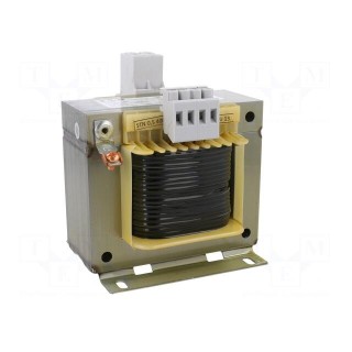 Transformer: mains | 500VA | 400VAC | 24V | Leads: terminal block | IP00