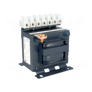 Transformer: mains | 50VA | 400VAC | 230V | 24V | Leads: terminal block