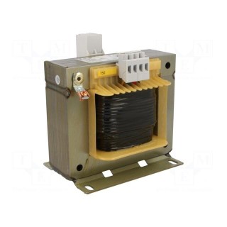 Transformer: mains | 630VA | 400VAC | 24V | Leads: terminal block | IP00