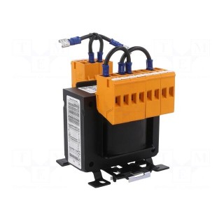 Transformer: mains | 63VA | 115V | 115V | Leads: terminal block | IP00