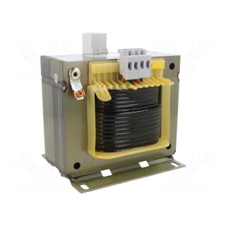 Transformer: mains | 800VA | 400VAC | 24V | Leads: terminal block | IP00