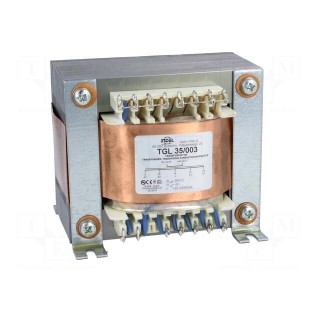 Transformer: speaker | 35VA | Sec.winding imped: 4Ω | 0.02÷20kHz