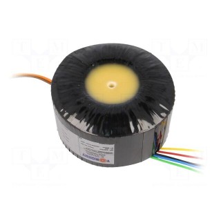 Transformer: speaker | 50VA | Ø115x65mm | 0.008÷54kHz | 200mA