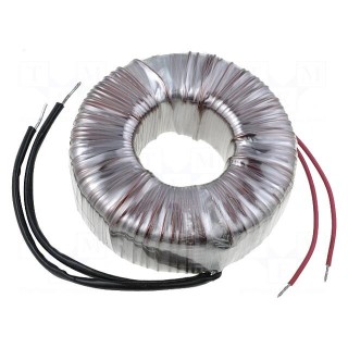 Transformer: toroidal | 160VA | 230VAC | 19V | 8.42A | 1.7kg | Ø: 115mm