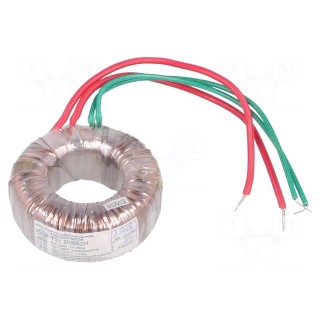 Transformer: toroidal | for halogen lamps | 20VA | 230VAC | 11.5V