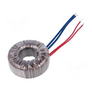 Transformer: toroidal | for halogen lamps | 60VA | 230VAC | 11.5V