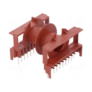 Coil former: with pins | plastic | No.of term: 20 | Poles number: 2