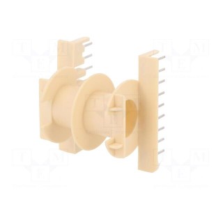 Coil former: with pins | plastic | No.of term: 18 | Poles number: 2