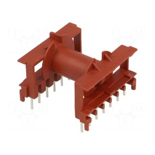 Coil former: with pins | plastic | THT | H: 24.8mm | X1: 30.48mm | UL94HB