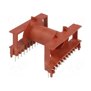 Coil former: with pins | plastic | THT | H: 43.4mm | X1: 55.88mm | UL94HB