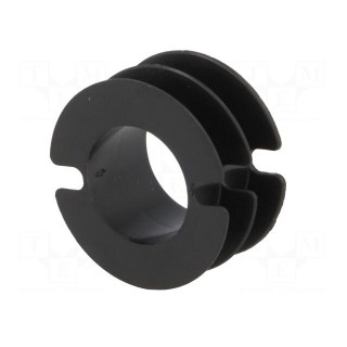 Coil former: without pins | polyamide | soldered | P36/22-3F3