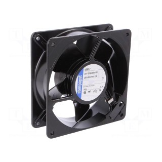 Fan: AC | axial | 230VAC | 119x119x38mm | 114m3/h | 30dBA | slide bearing