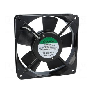 Fan: AC | axial | 230VAC | 120x120x25mm | 112m3/h | 44dBA | ball bearing