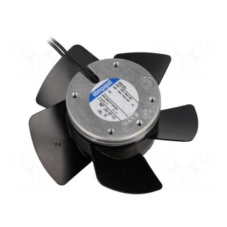 Fan: AC | axial | 230VAC | Ø108x39mm | 124m3/h | 39dBA | ball bearing