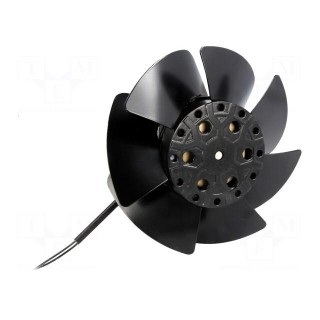 Fan: AC | axial | 230VAC | Ø136x58mm | 330m3/h | 45dBA | ball bearing