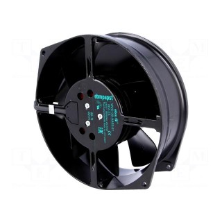 Fan: AC | axial | 230VAC | Ø150x55mm | 350m3/h | 53dBA | ball bearing