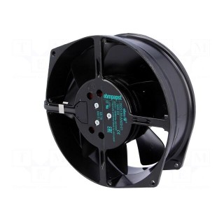 Fan: AC | axial | 230VAC | Ø150x55mm | 350m3/h | 53dBA | ball bearing