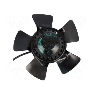 Fan: AC | axial | 230VAC | Ø195x73mm | 740m3/h | 65dBA | ball bearing
