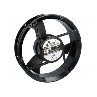 Fan: AC | axial | 230VAC | Ø223x60mm | 660m3/h | 57dBA | ball bearing