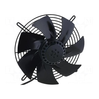 Fan: AC | axial | 230VAC | Ø250x76mm | 1853m3/h | 68dBA | ball bearing