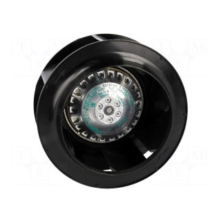 Fan: AC | radial | 230VAC | Ø133x91mm | ball bearing | 2800rpm | IP44