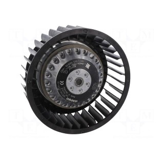Fan: AC | radial | 230VAC | Ø142x72mm | 405m3/h | ball bearing | 1500rpm