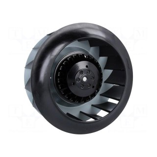 Fan: AC | radial | 230VAC | Ø182x85mm | 510m3/h | 63dBA | ball bearing
