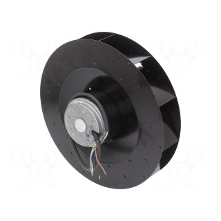 Fan: AC | radial | Ø280x125mm | 1000m3/h | ball bearing | 2700rpm | IP44