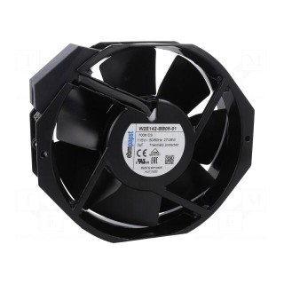 Fan: AC | axial | 115VAC | 172x150x38mm | ball bearing | 2800rpm | IP22