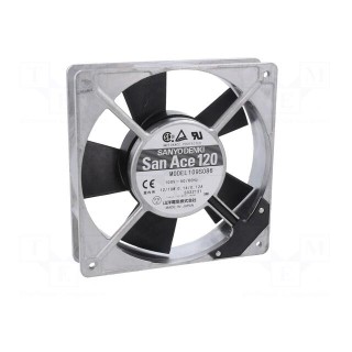Fan: AC | axial | 120x120x25mm | 66m3/h | 24dBA | ball bearing | 1400rpm
