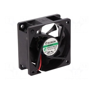 Fan: DC | axial | 12VDC | 60x60x25mm | 45.63m3/h | 31.2dBA | Vapo | 5200rpm