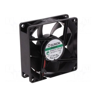 Fan: DC | axial | 12VDC | 80x80x25mm | 69.29m3/h | 33dBA | Vapo | 3200rpm