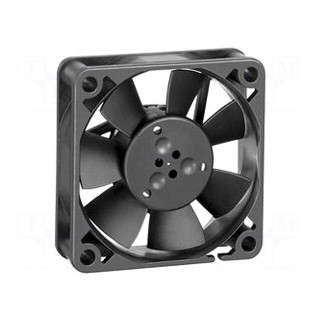 Fan: DC | axial | 24VDC | 50x50x15mm | 20m3/h | 30dBA | ball bearing