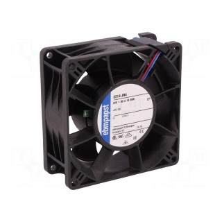 Fan: DC | axial | 24VDC | 92x92x32mm | 280m3/h | 73dBA | ball bearing