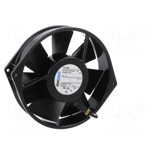 Fan: DC | axial | 24VDC | Ø150x38mm | 360m3/h | 58dBA | ball bearing
